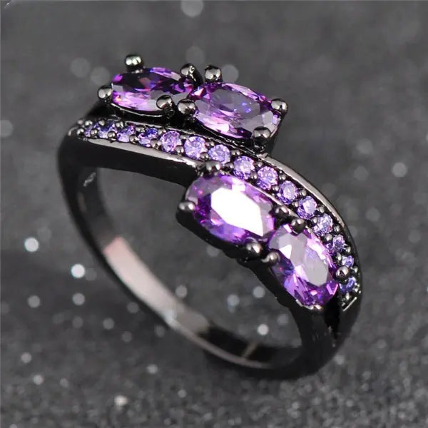 Elegant Purple Ring