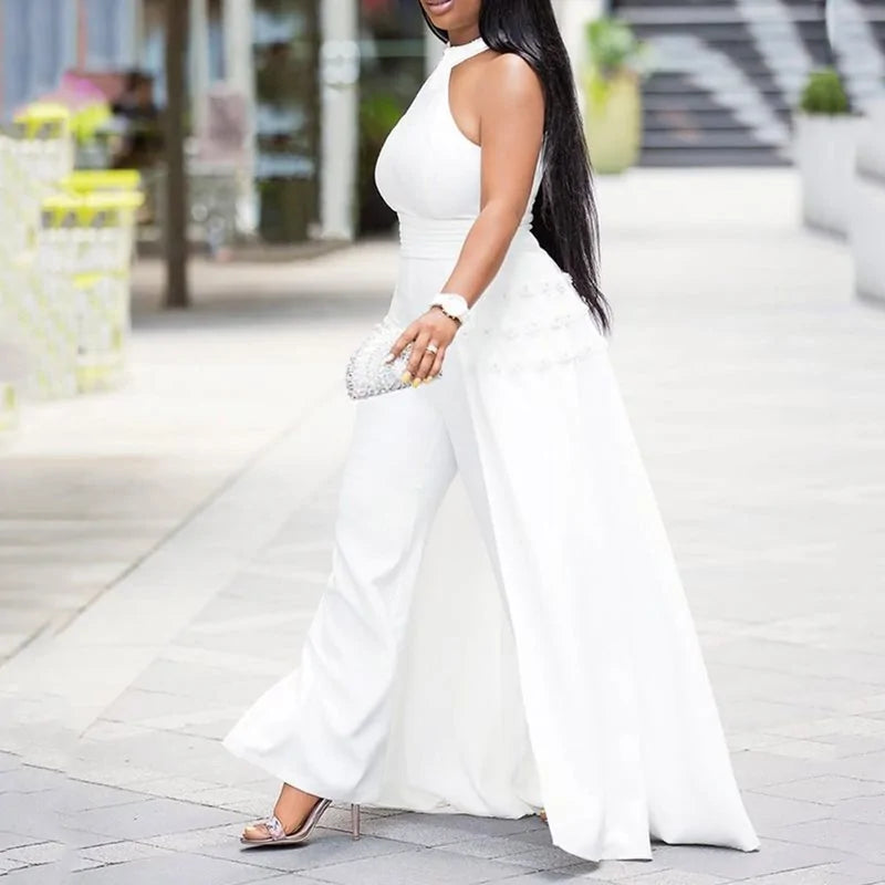 Wide Leg Pants Jumpsuit