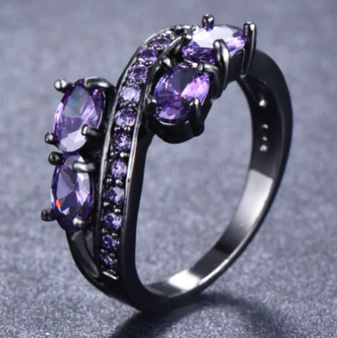 Elegant Purple Ring